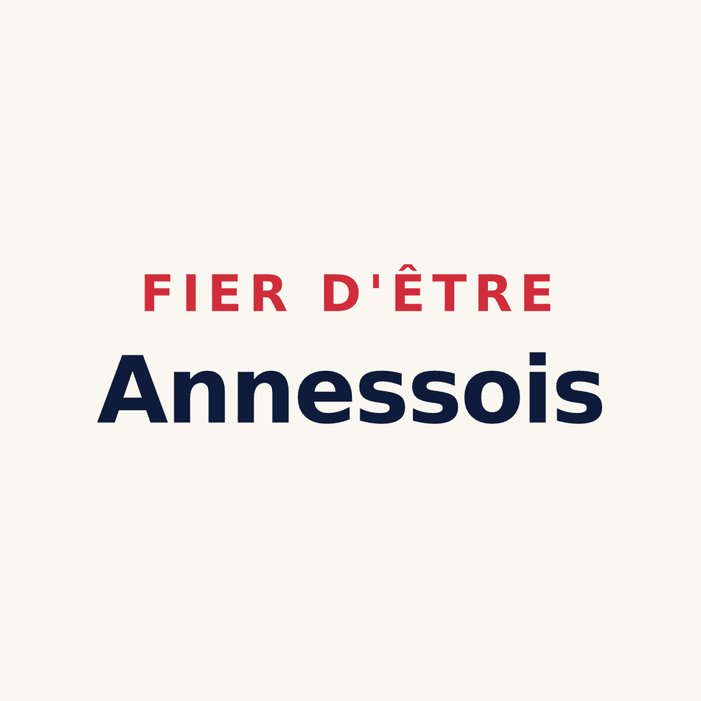 Tasse « Fier d'être Annessois » — design pour Annesse-et-Beaulieu