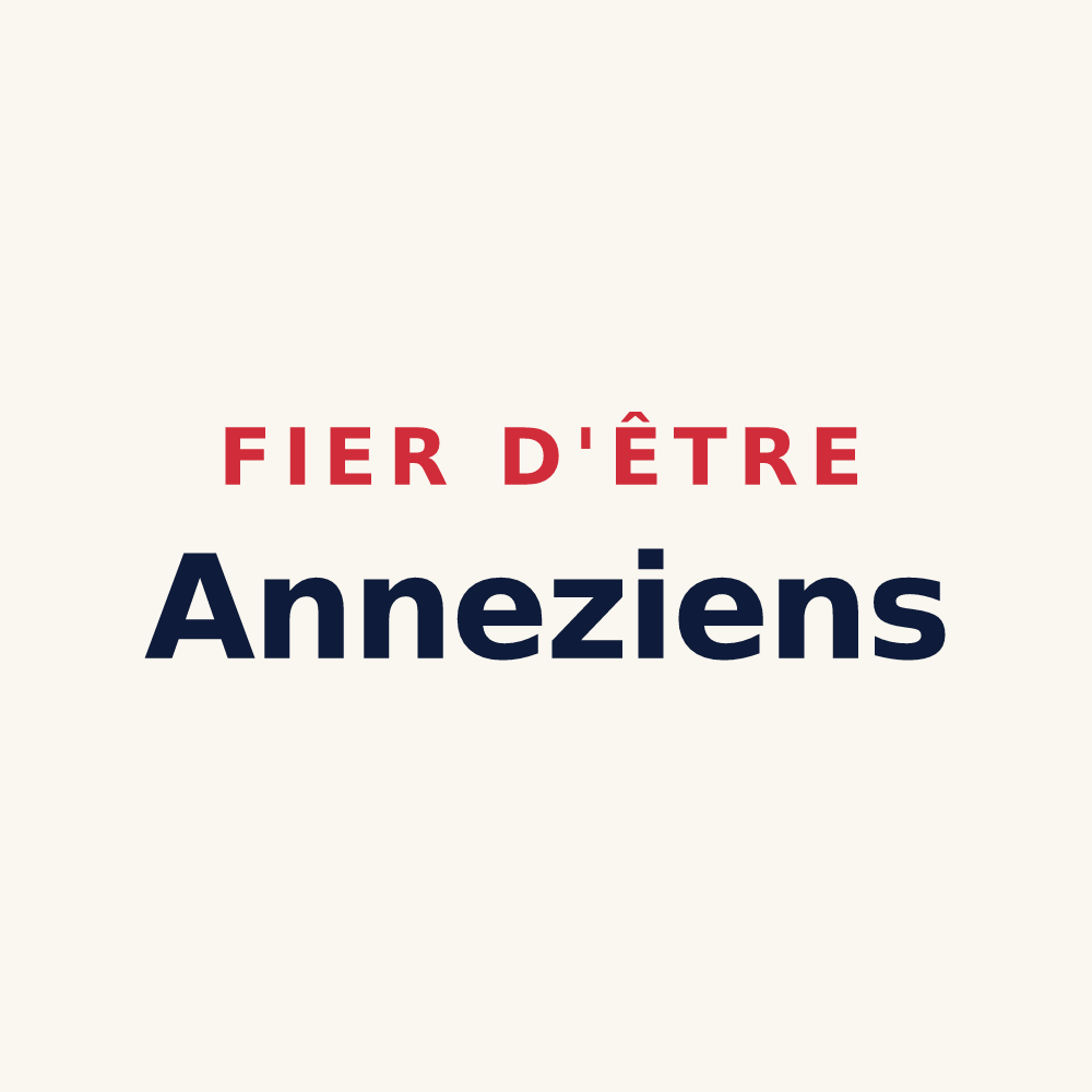 Tasse « Fier d'être Anneziens » — design pour Annezay