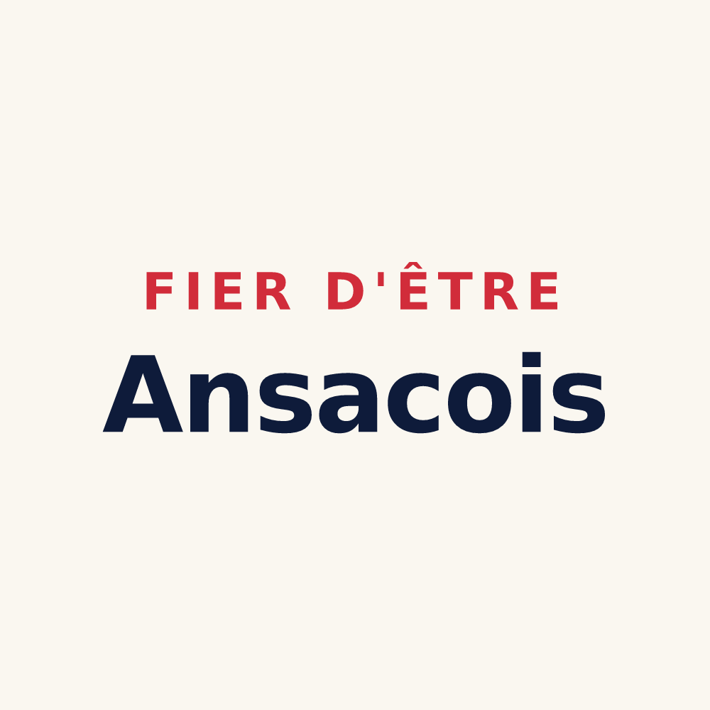 Tasse « Fier d'être Ansacois » — design pour Ansac-sur-Vienne