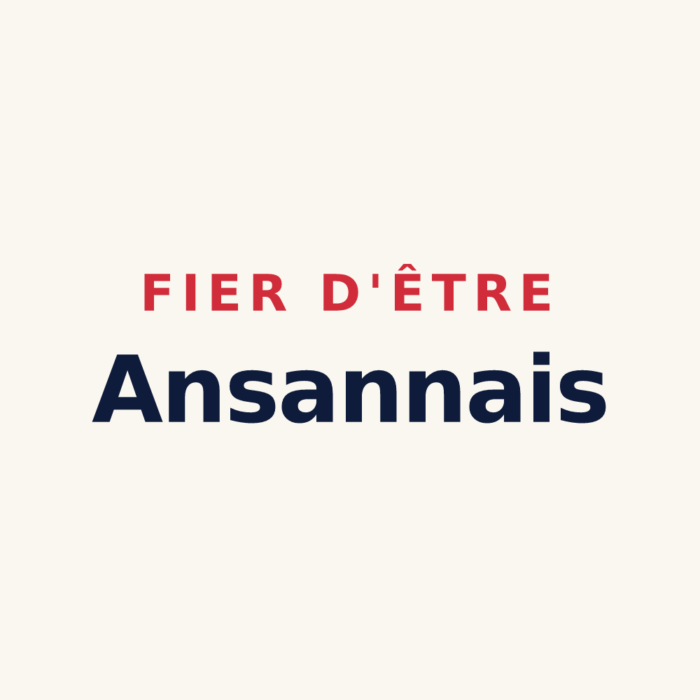 Tasse « Fier d'être Ansannais » — design pour Ansan