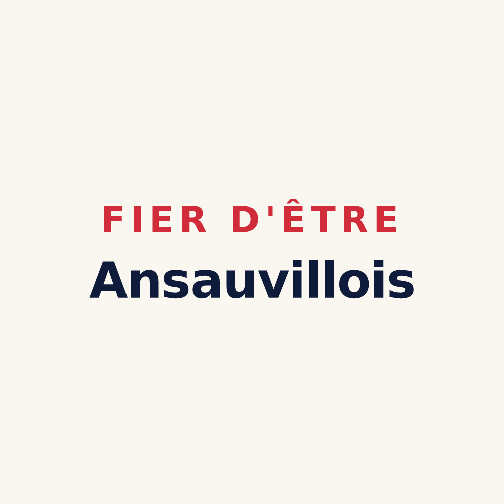 Tasse « Fier d'être Ansauvillois » — design pour Ansauvillers