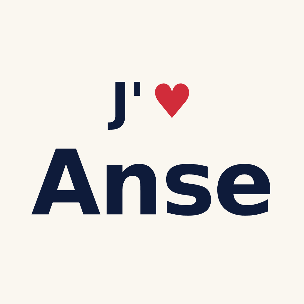 Tasse personnalisée Anse — design J'aime Anse