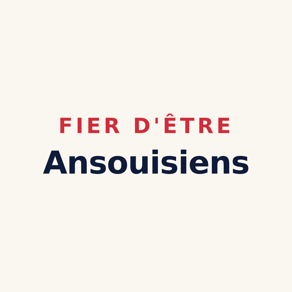 Tasse « Fier d'être Ansouisiens » — design pour Ansouis