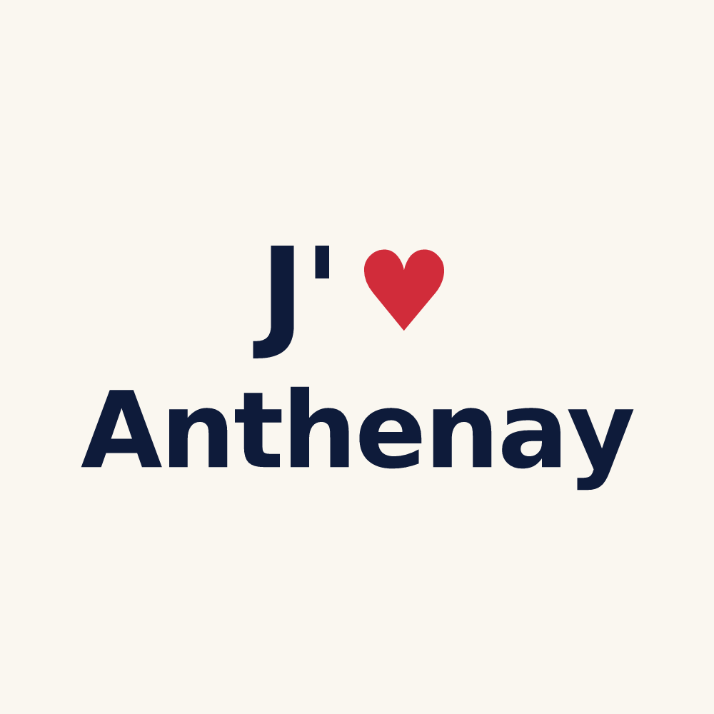 Tasse personnalisée Anthenay — design J'aime Anthenay