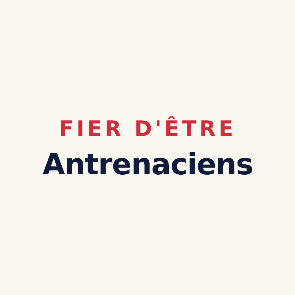 Tasse « Fier d'être Antrenaciens » — design pour Antrenas