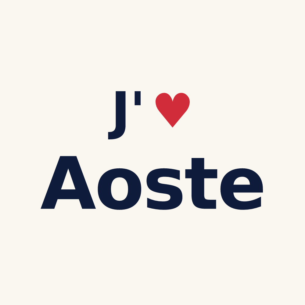 Tasse personnalisée Aoste — design J'aime Aoste