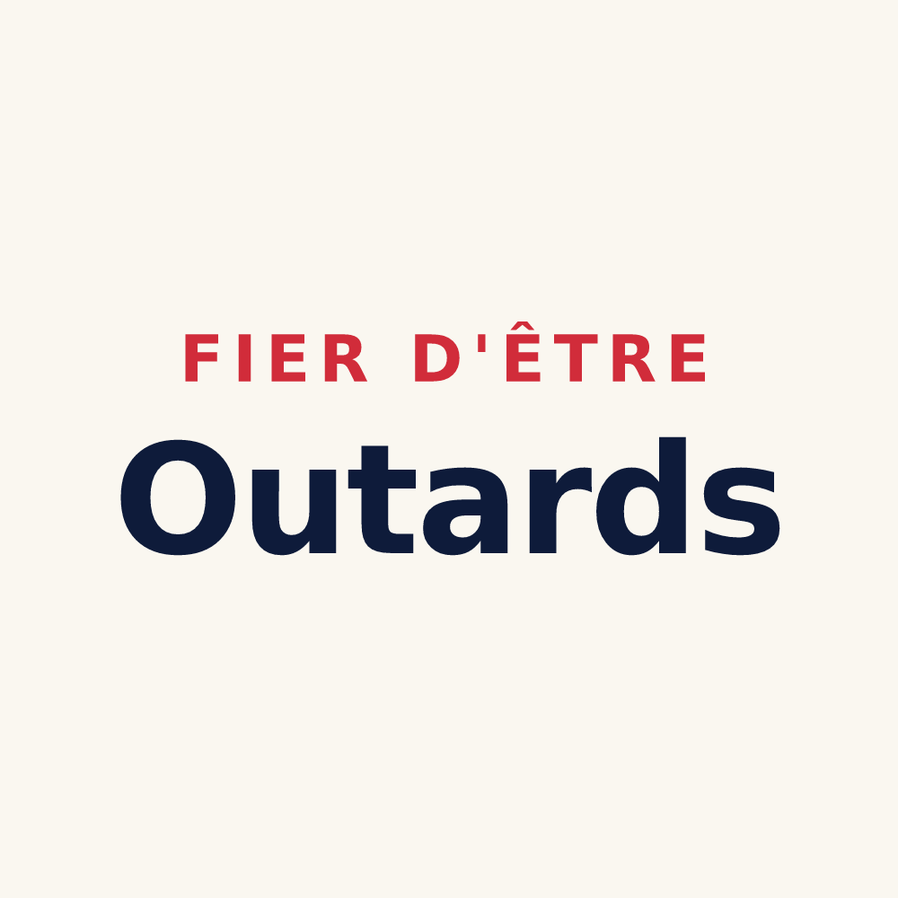 Tasse « Fier d'être Outards » — design pour Aoste