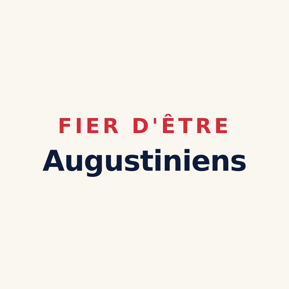 Tasse « Fier d'être Augustiniens » — design pour Aougny