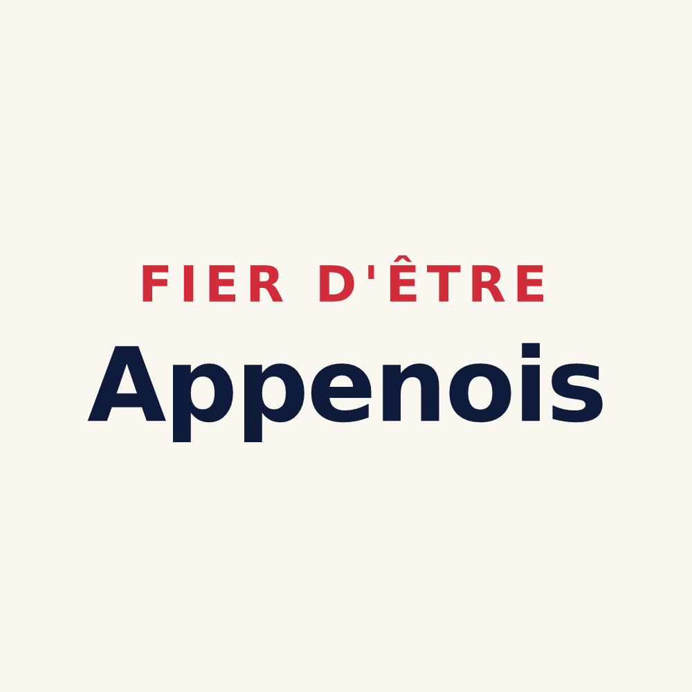 Tasse « Fier d'être Appenois » — design pour Appenai-sous-Bellême