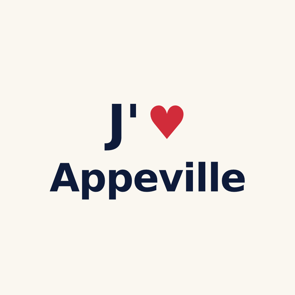 Tasse personnalisée Appeville — design J'aime Appeville