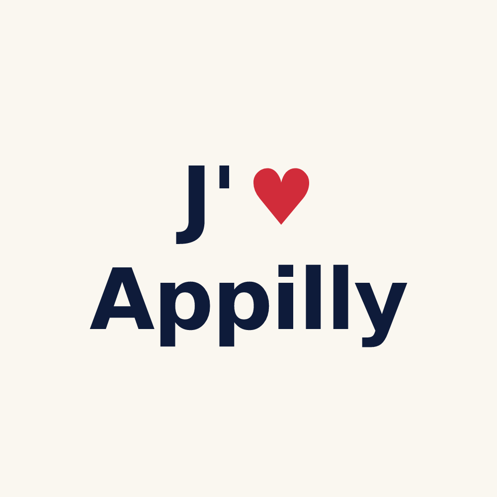 Tasse personnalisée Appilly — design J'aime Appilly