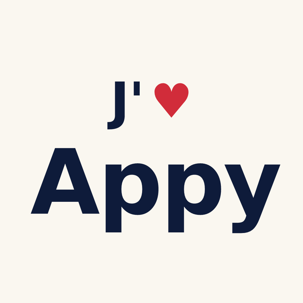 Tasse personnalisée Appy — design J'aime Appy