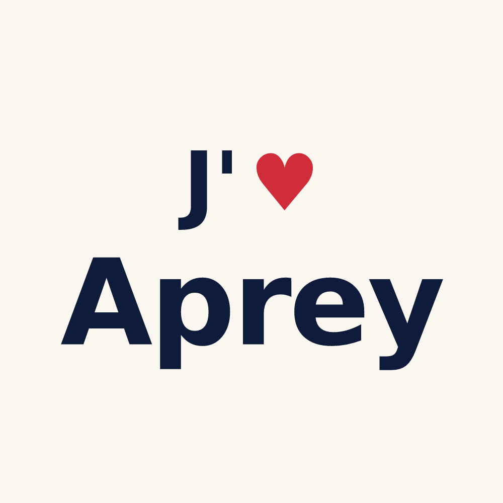Tasse personnalisée Aprey — design J'aime Aprey