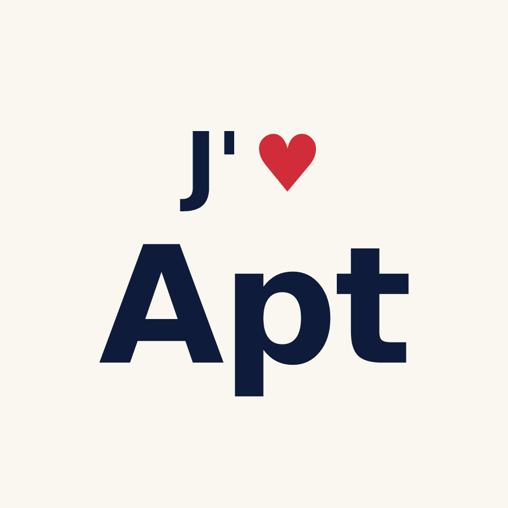 Tasse personnalisée Apt — design « J'aime Apt » imprimé sur la tasse