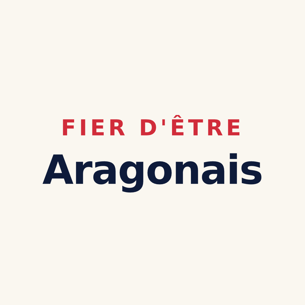 Tasse « Fier d'être Aragonais » — design pour Aragon