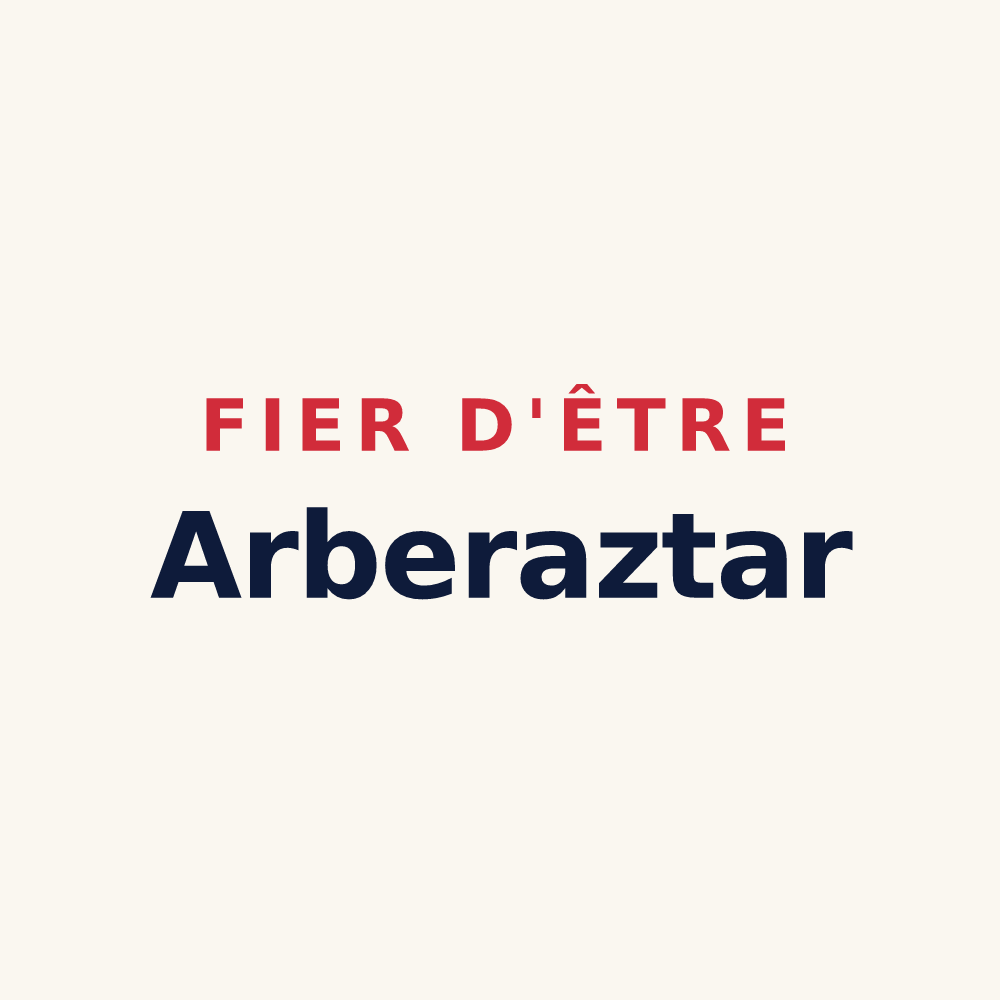 Tasse « Fier d'être Arberaztar » — design pour Arbérats-Sillègue