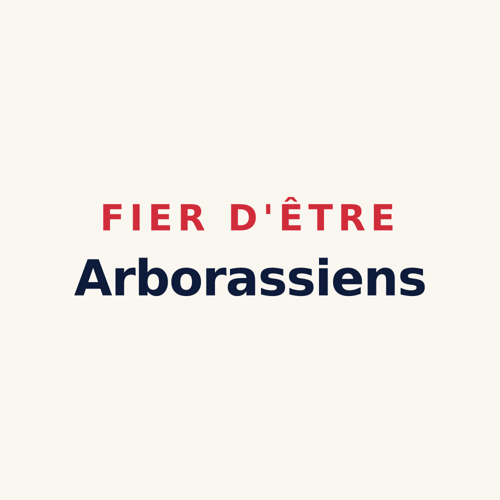 Tasse « Fier d'être Arborassiens » — design pour Arboras