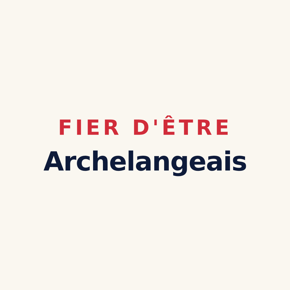 Tasse « Fier d'être Archelangeais » — design pour Archelange