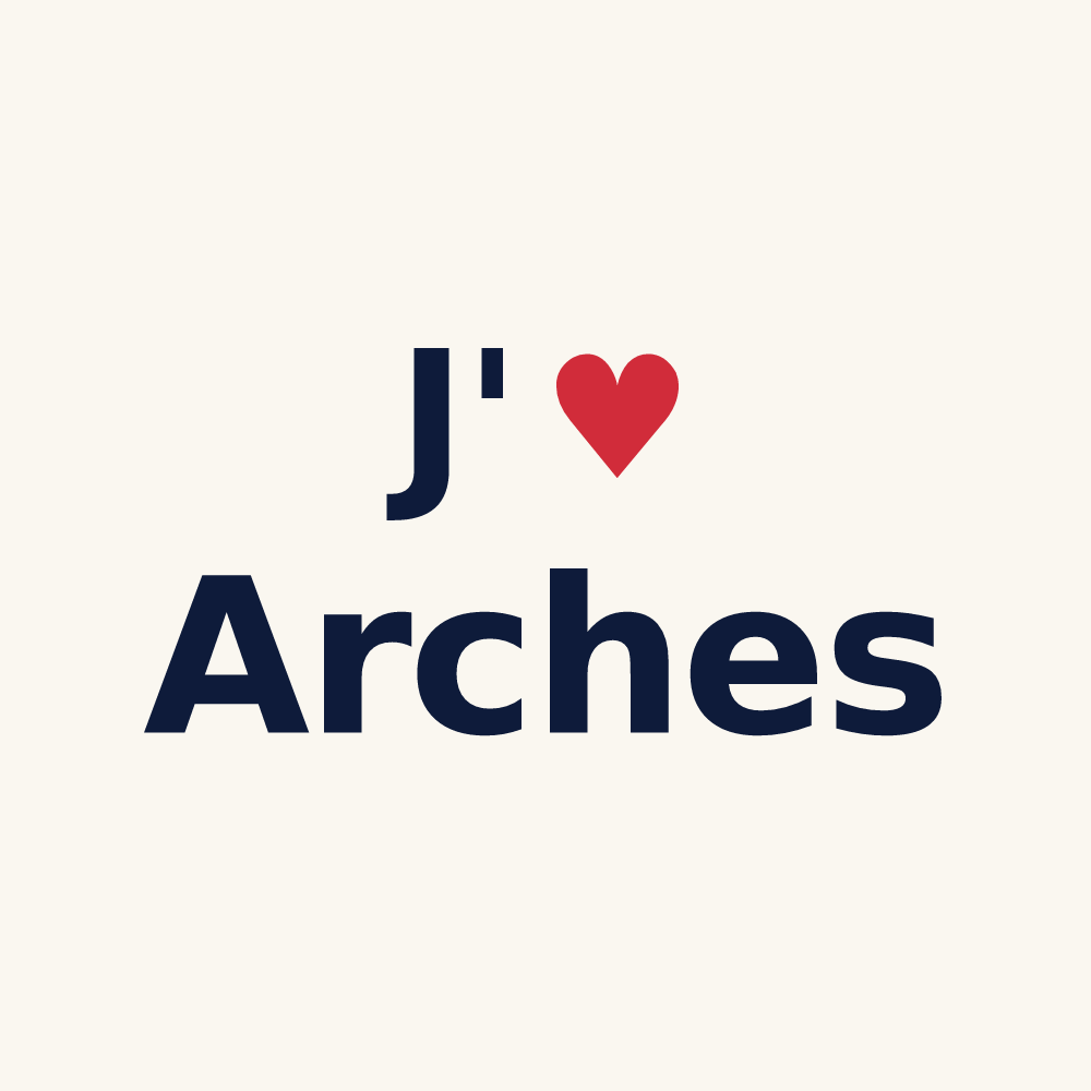 Tasse personnalisée Arches — design J'aime Arches