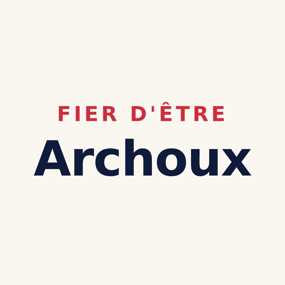 Tasse « Fier d'être Archoux » — design pour Arches