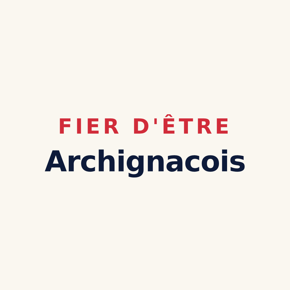 Tasse « Fier d'être Archignacois » — design pour Archignat