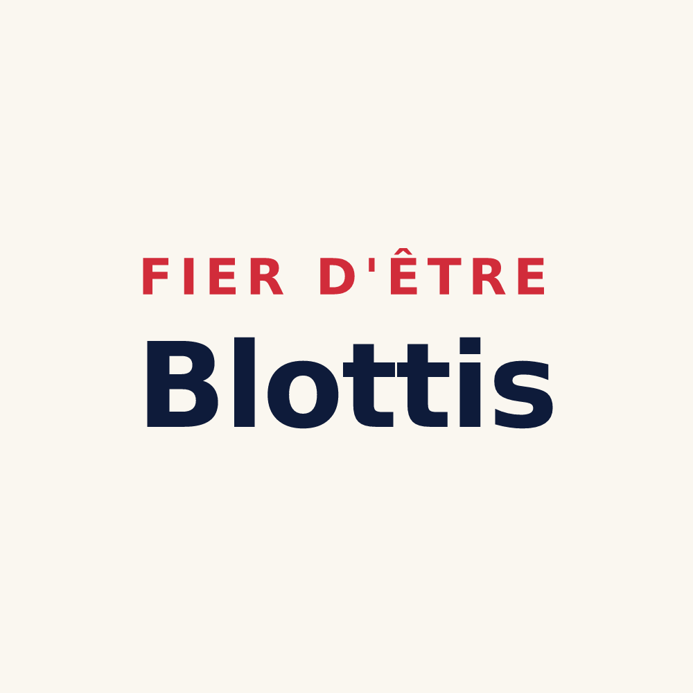 Tasse « Fier d'être Blottis » — design pour Arcinges