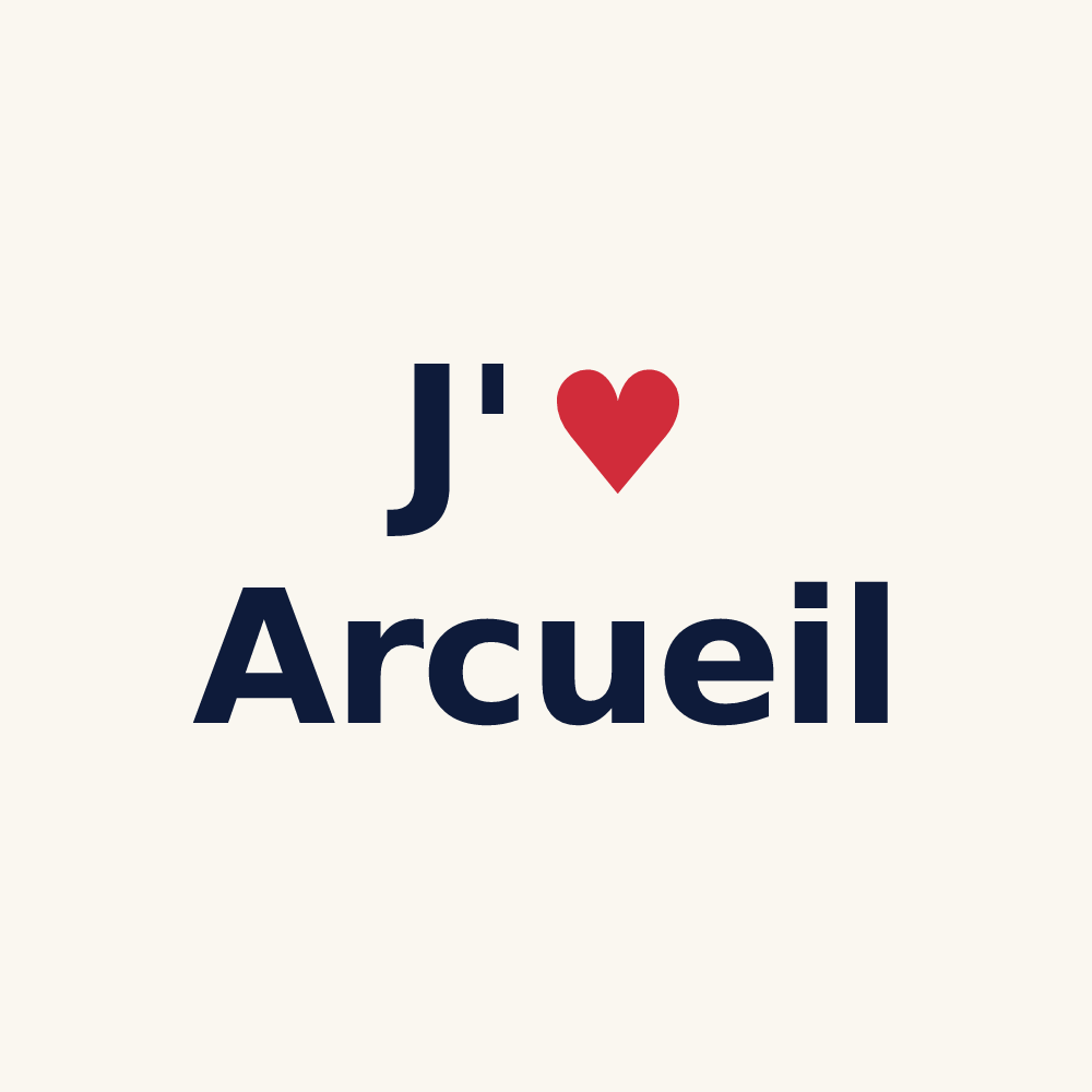 Tasse personnalisée Arcueil — design J'aime Arcueil