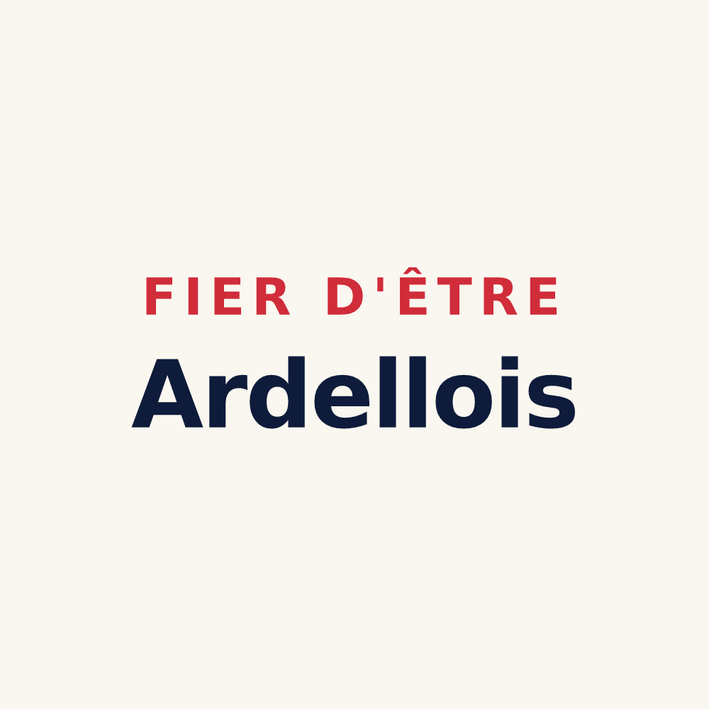 Tasse « Fier d'être Ardellois » — design pour Ardelles
