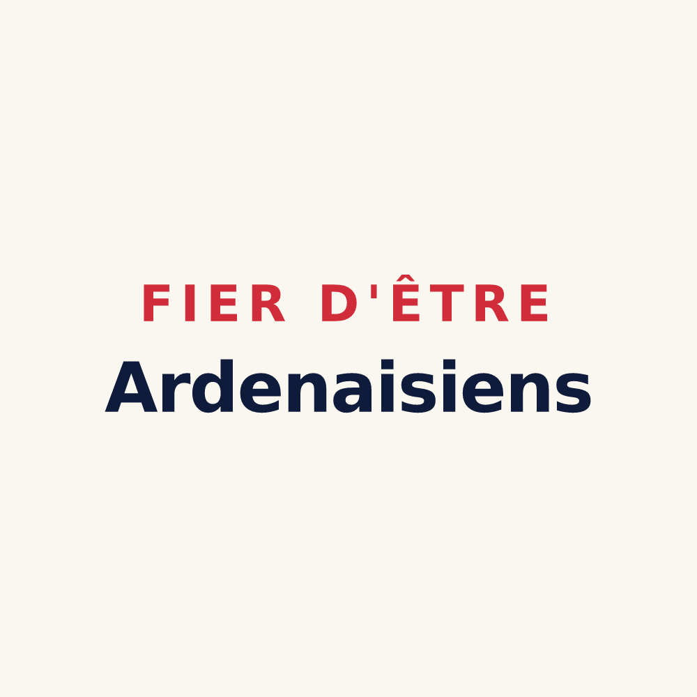 Tasse « Fier d'être Ardenaisiens » — design pour Ardenay-sur-Mérize