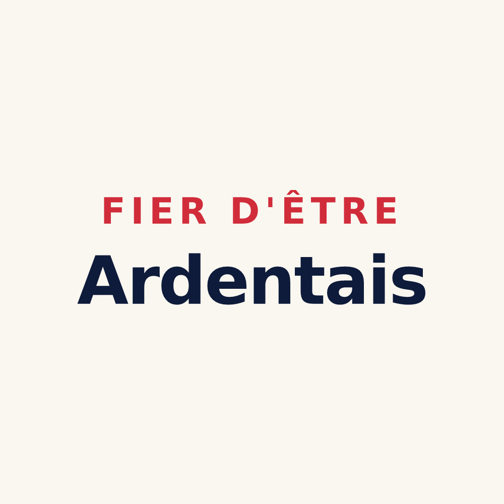 Tasse « Fier d'être Ardentais » — design pour Ardentes