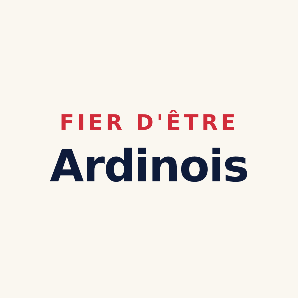 Tasse « Fier d'être Ardinois » — design pour Ardin