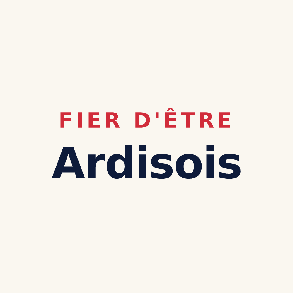 Tasse « Fier d'être Ardisois » — design pour Ardizas