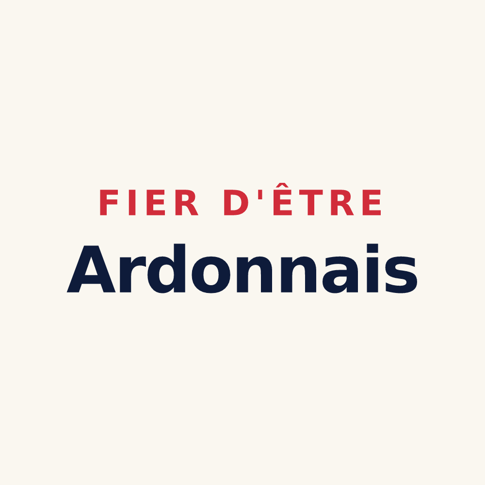 Tasse « Fier d'être Ardonnais » — design pour Ardon