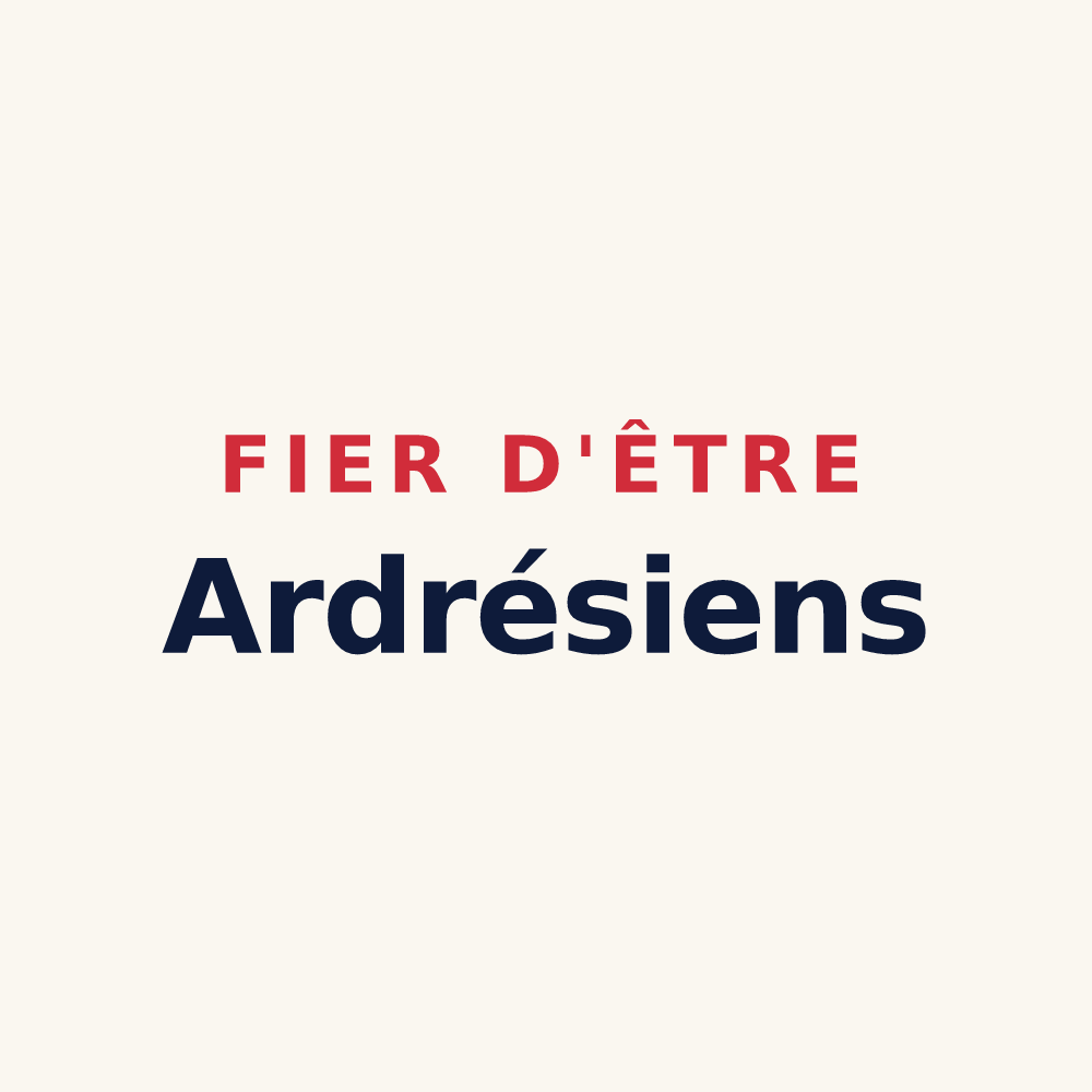 Tasse « Fier d'être Ardrésiens » — design pour Ardres