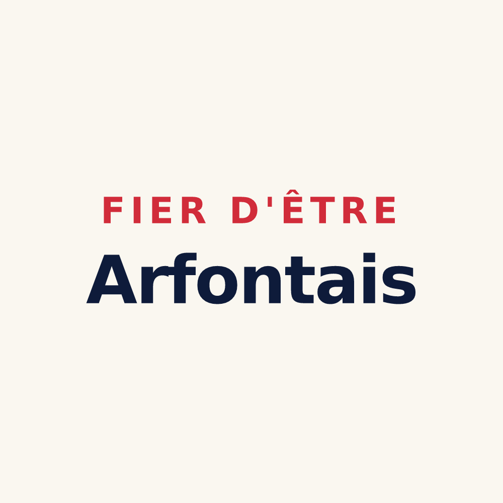 Tasse « Fier d'être Arfontais » — design pour Arfons
