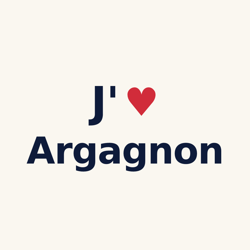 Tasse personnalisée Argagnon — design J'aime Argagnon