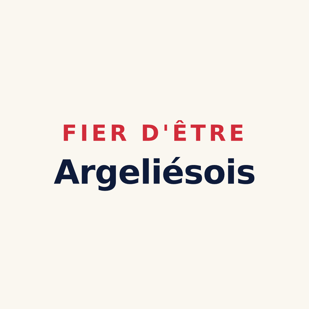 Tasse « Fier d'être Argeliésois » — design pour Argeliers