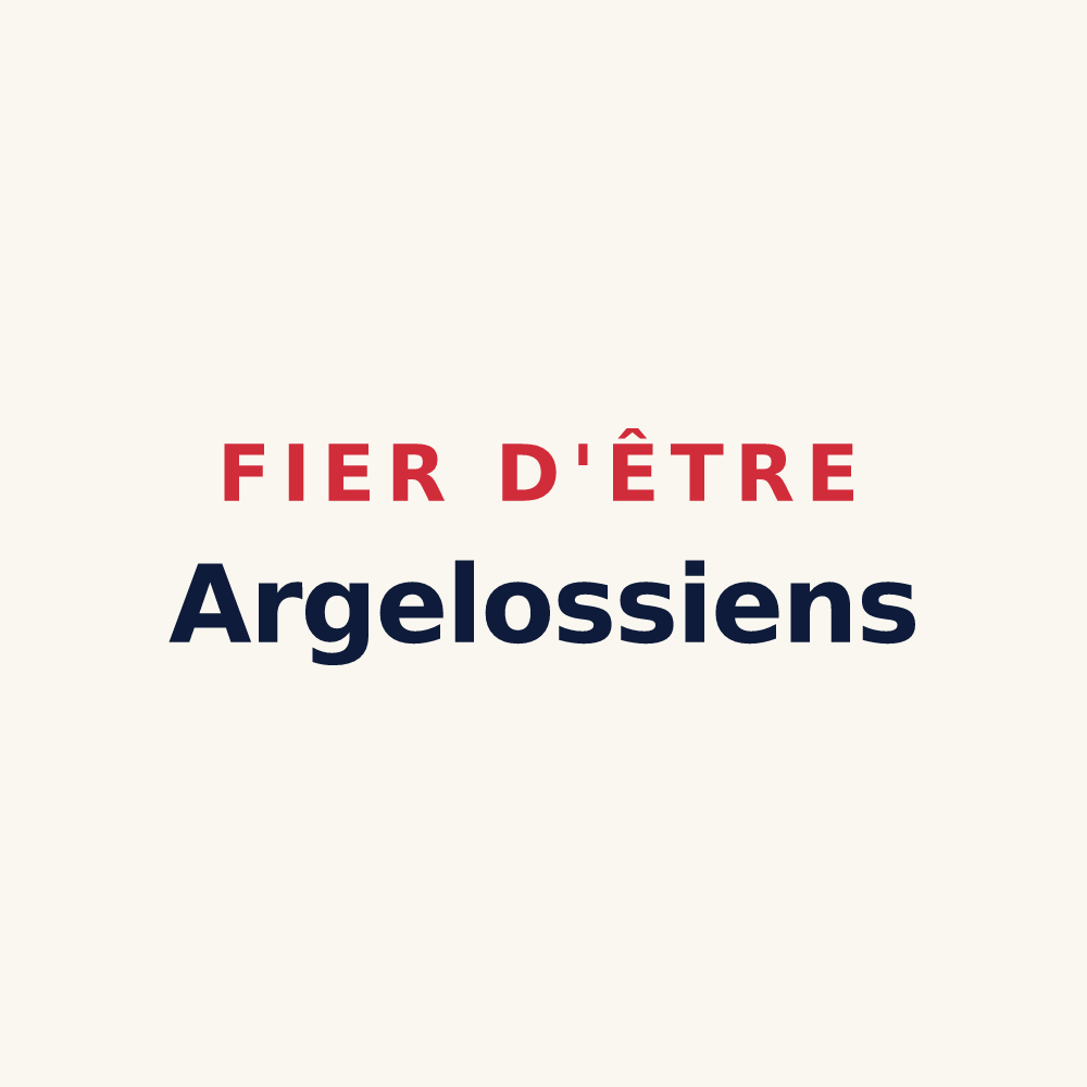 Tasse « Fier d'être Argelossiens » — design pour Argelos
