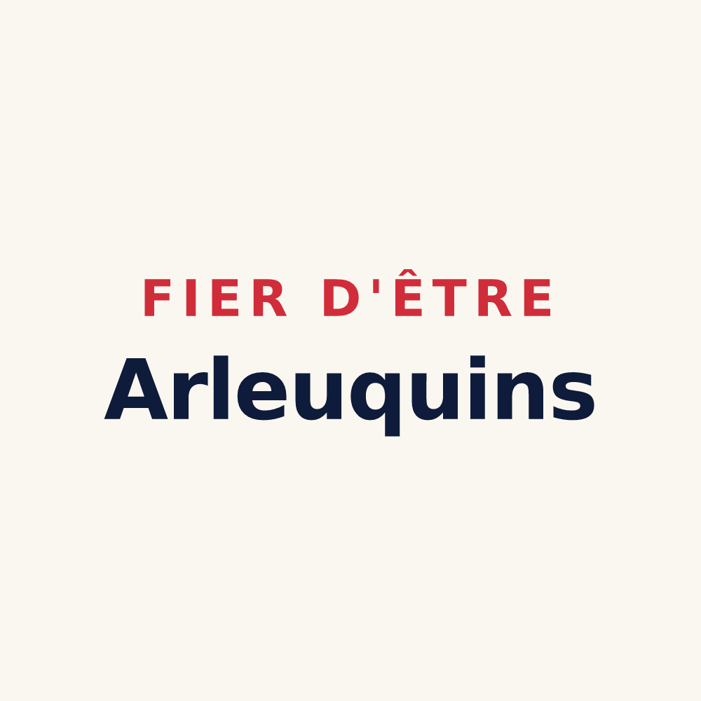 Tasse « Fier d'être Arleuquins » — design pour Arleuf