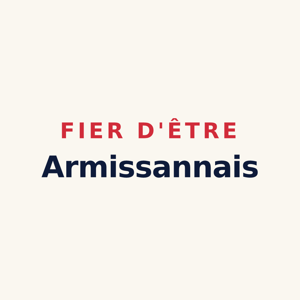 Tasse « Fier d'être Armissannais » — design pour Armissan