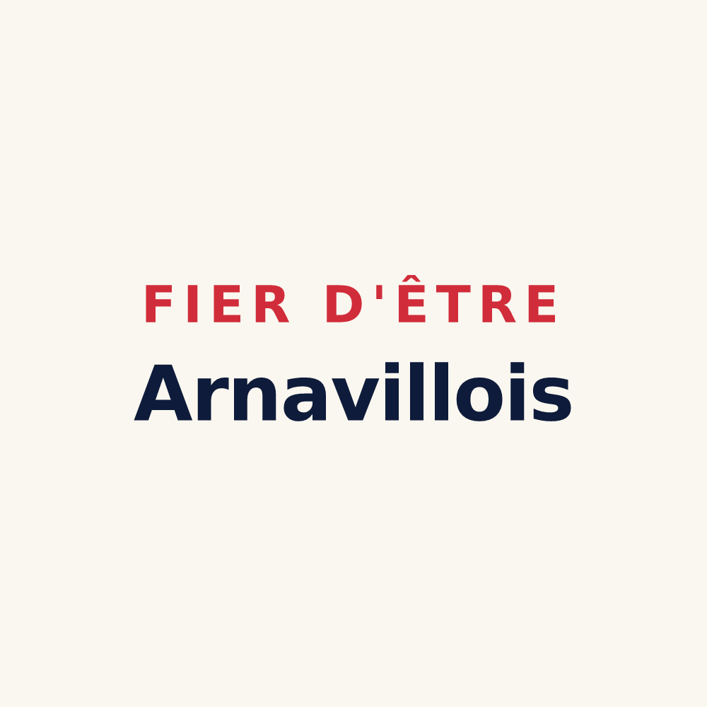 Tasse « Fier d'être Arnavillois » — design pour Arnaville