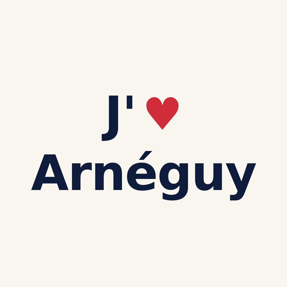 Tasse personnalisée Arnéguy — design J'aime Arnéguy