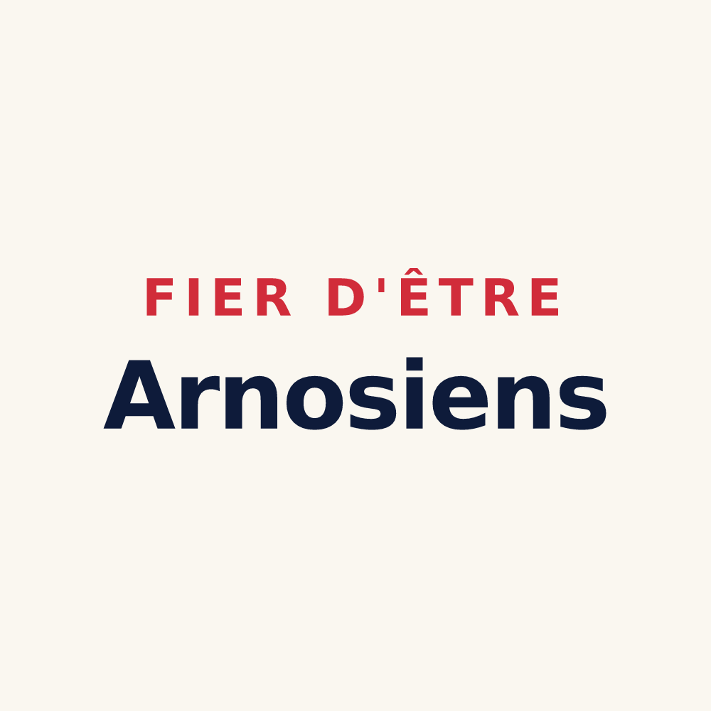 Tasse « Fier d'être Arnosiens » — design pour Arnos