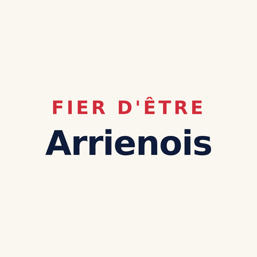 Tasse « Fier d'être Arrienois » — design pour Arrien-en-Bethmale