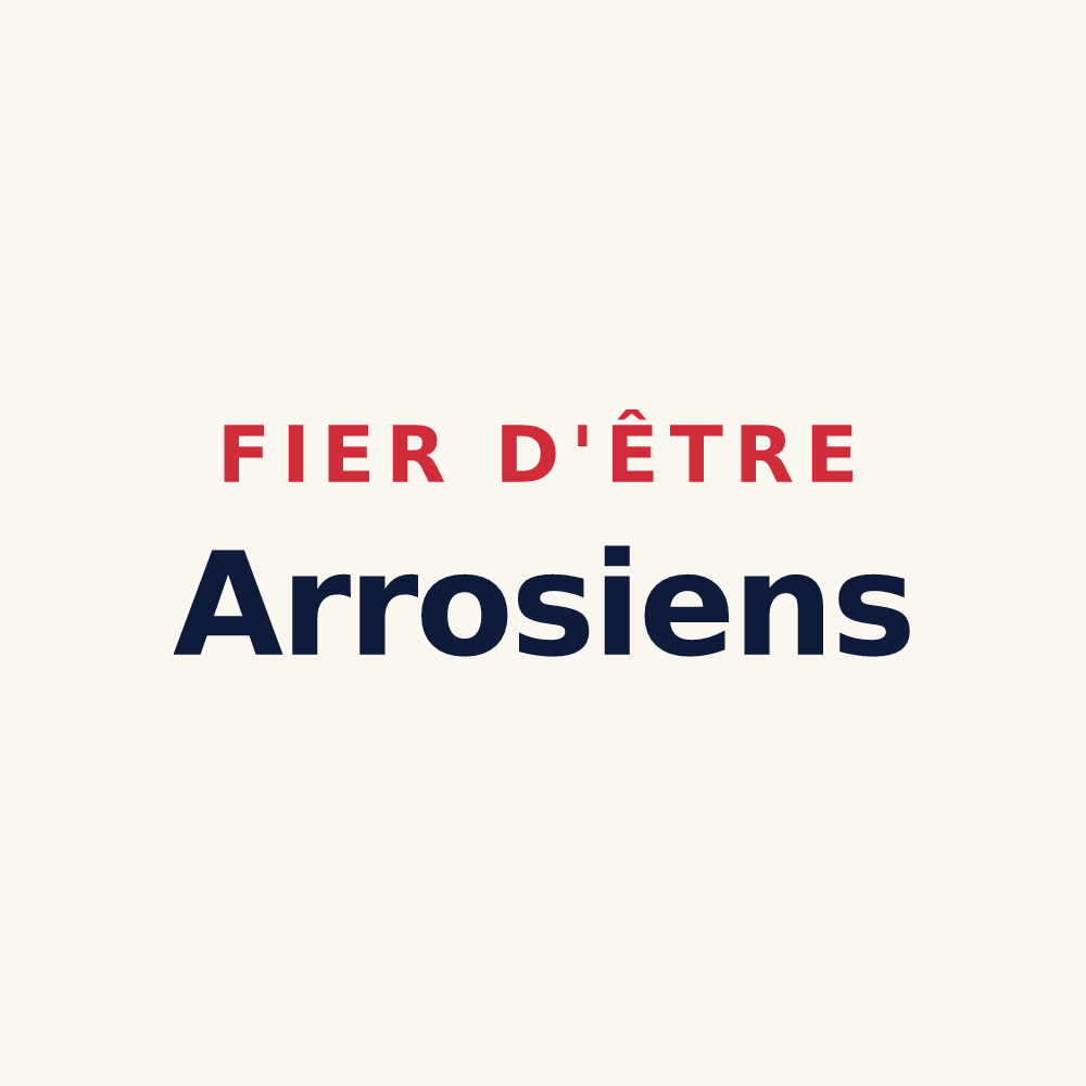 Tasse « Fier d'être Arrosiens » — design pour Arros-de-Nay