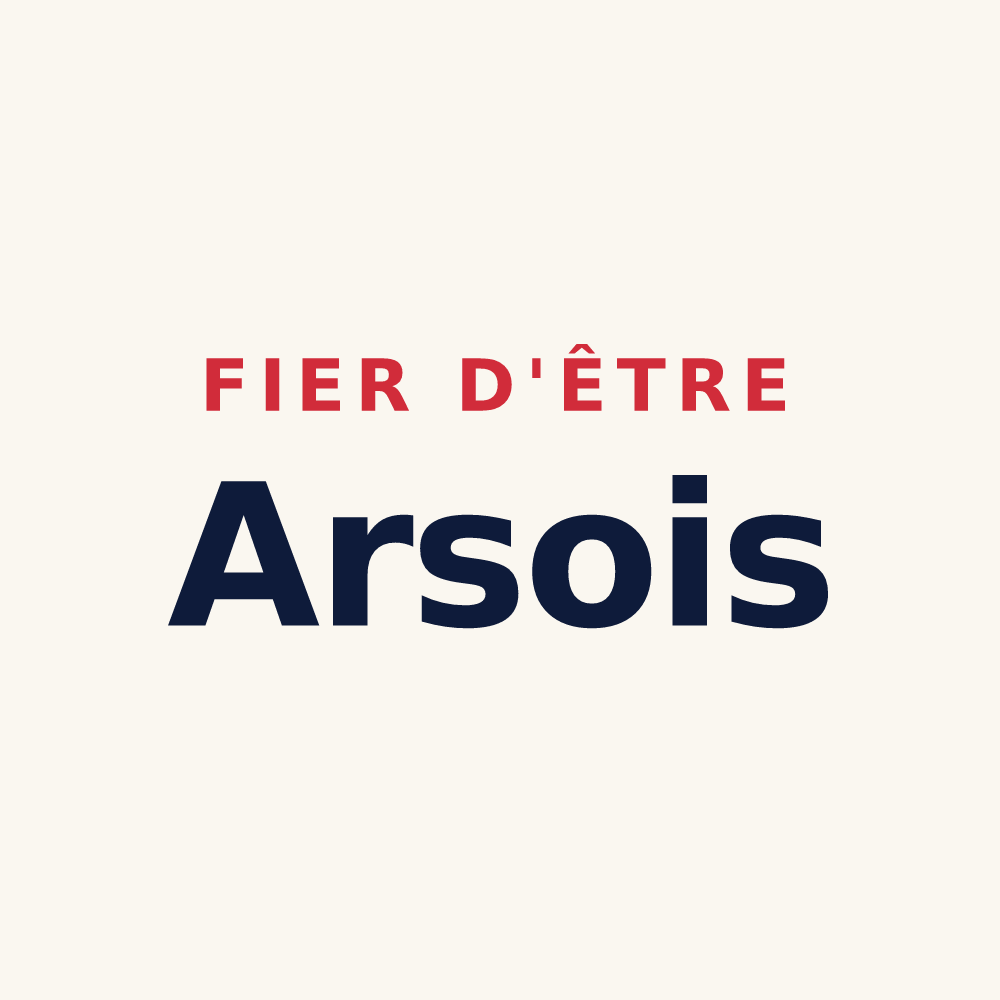Tasse « Fier d'être Arsois » — design pour Ars