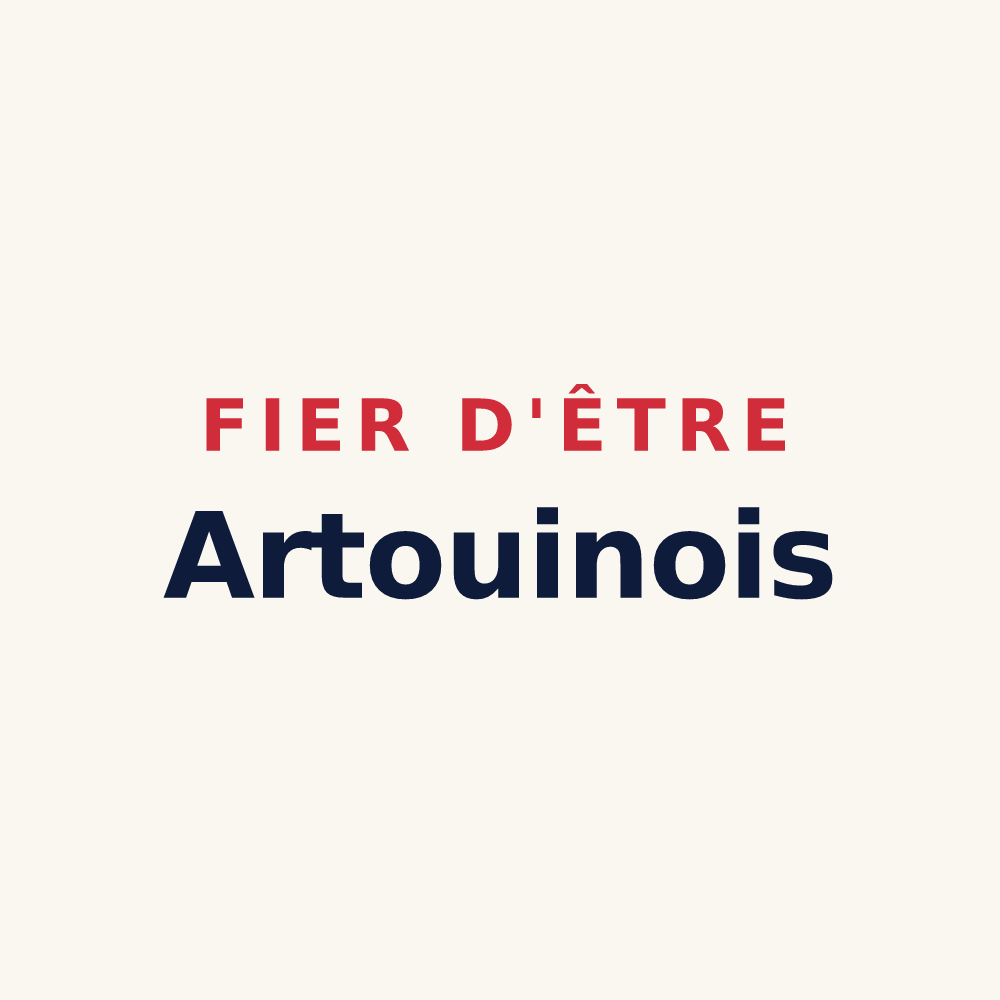 Tasse « Fier d'être Artouinois » — design pour Artalens-Souin