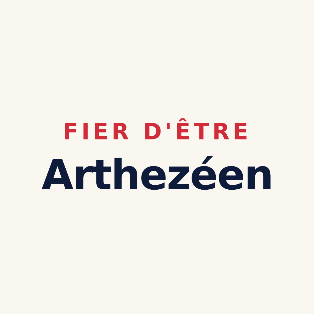 Tasse « Fier d'être Arthezéen » — design pour Arthezé