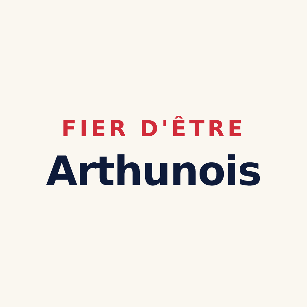 Tasse « Fier d'être Arthunois » — design pour Arthun