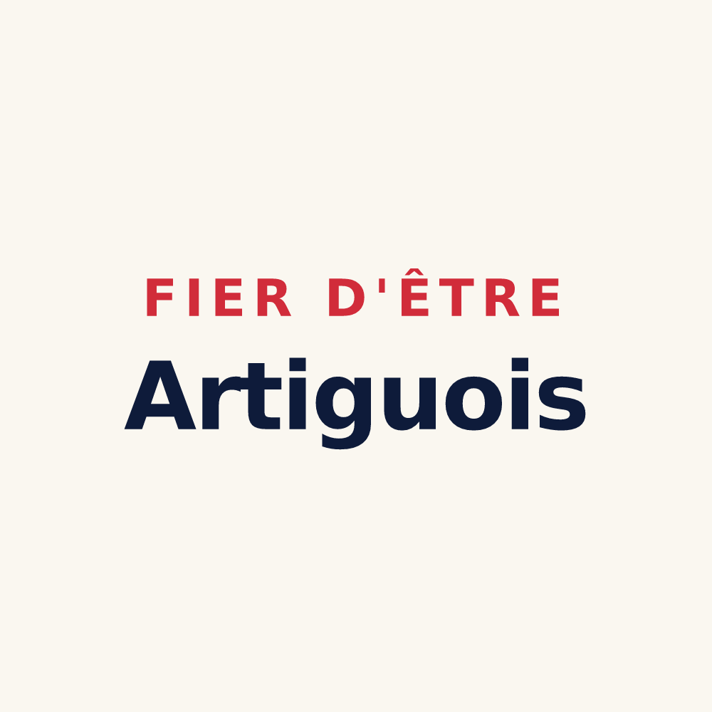Tasse « Fier d'être Artiguois » — design pour Artigue